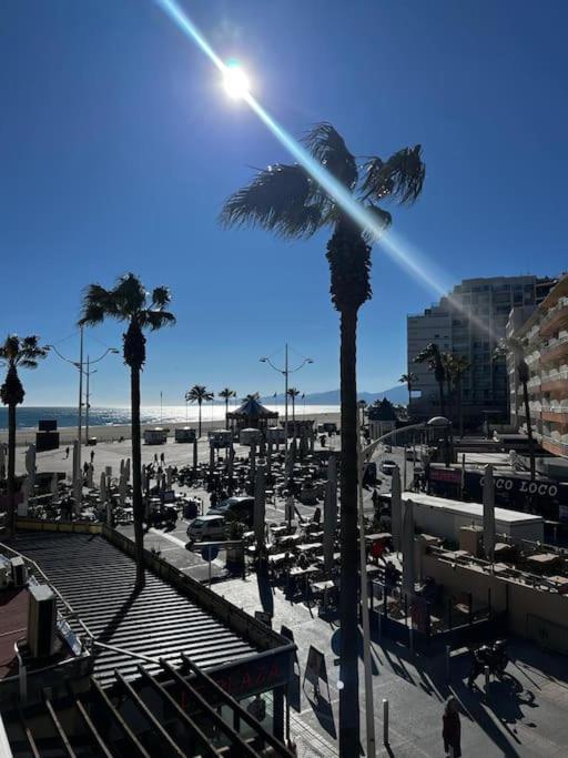 Appartement 20 Mts Plage, Pl Mediterranee, Vue Mer Parking Canet-en-Roussillon Exterior foto