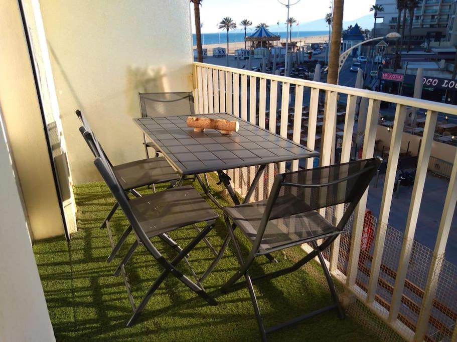 Appartement 20 Mts Plage, Pl Mediterranee, Vue Mer Parking Canet-en-Roussillon Exterior foto
