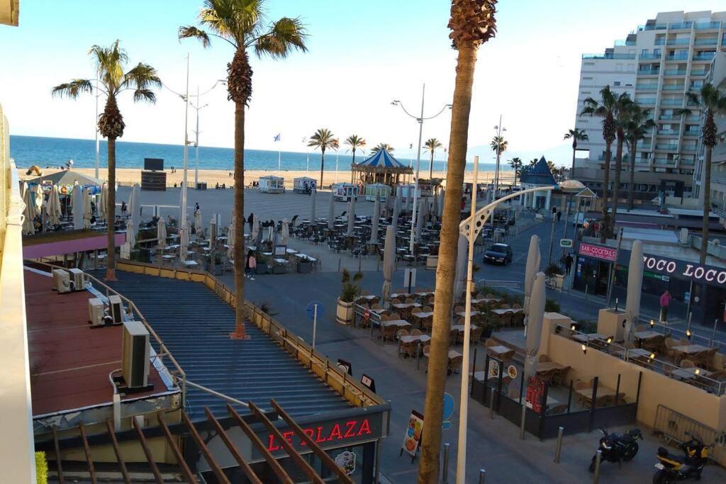 Appartement 20 Mts Plage, Pl Mediterranee, Vue Mer Parking Canet-en-Roussillon Exterior foto