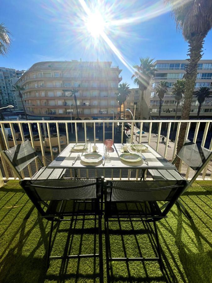 Appartement 20 Mts Plage, Pl Mediterranee, Vue Mer Parking Canet-en-Roussillon Exterior foto