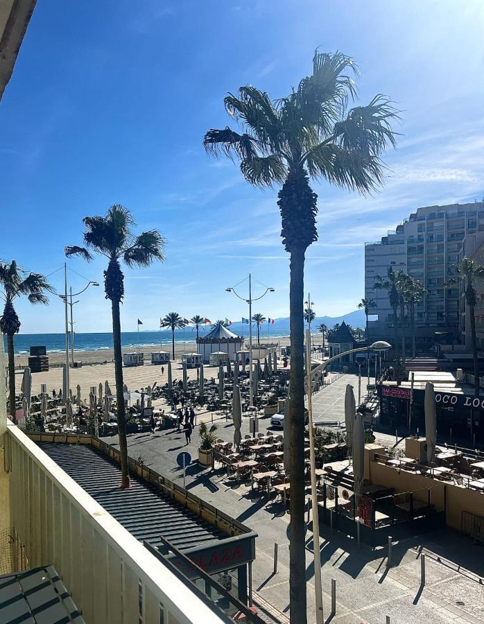 Appartement 20 Mts Plage, Pl Mediterranee, Vue Mer Parking Canet-en-Roussillon Exterior foto