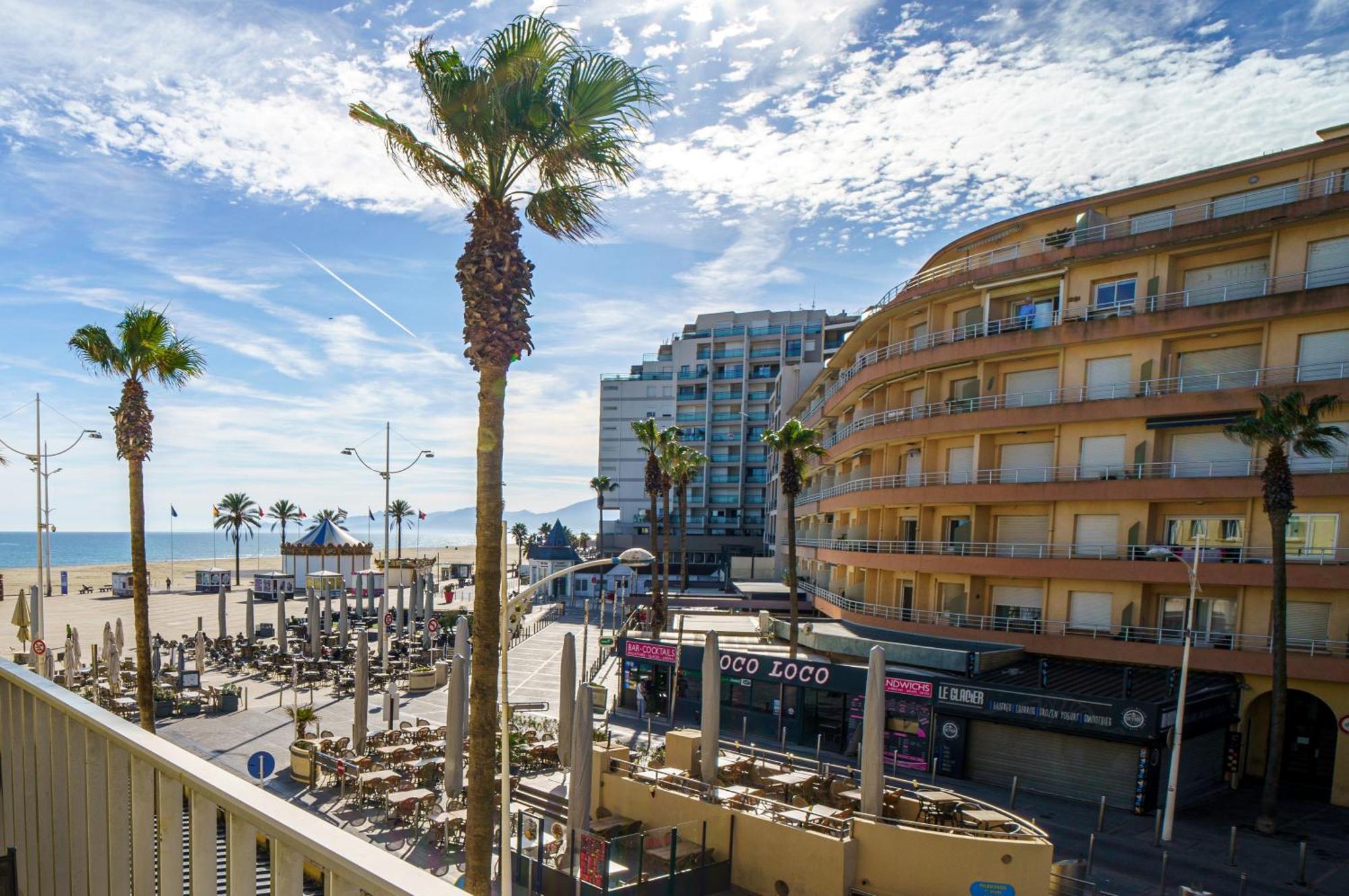 Appartement 20 Mts Plage, Pl Mediterranee, Vue Mer Parking Canet-en-Roussillon Exterior foto