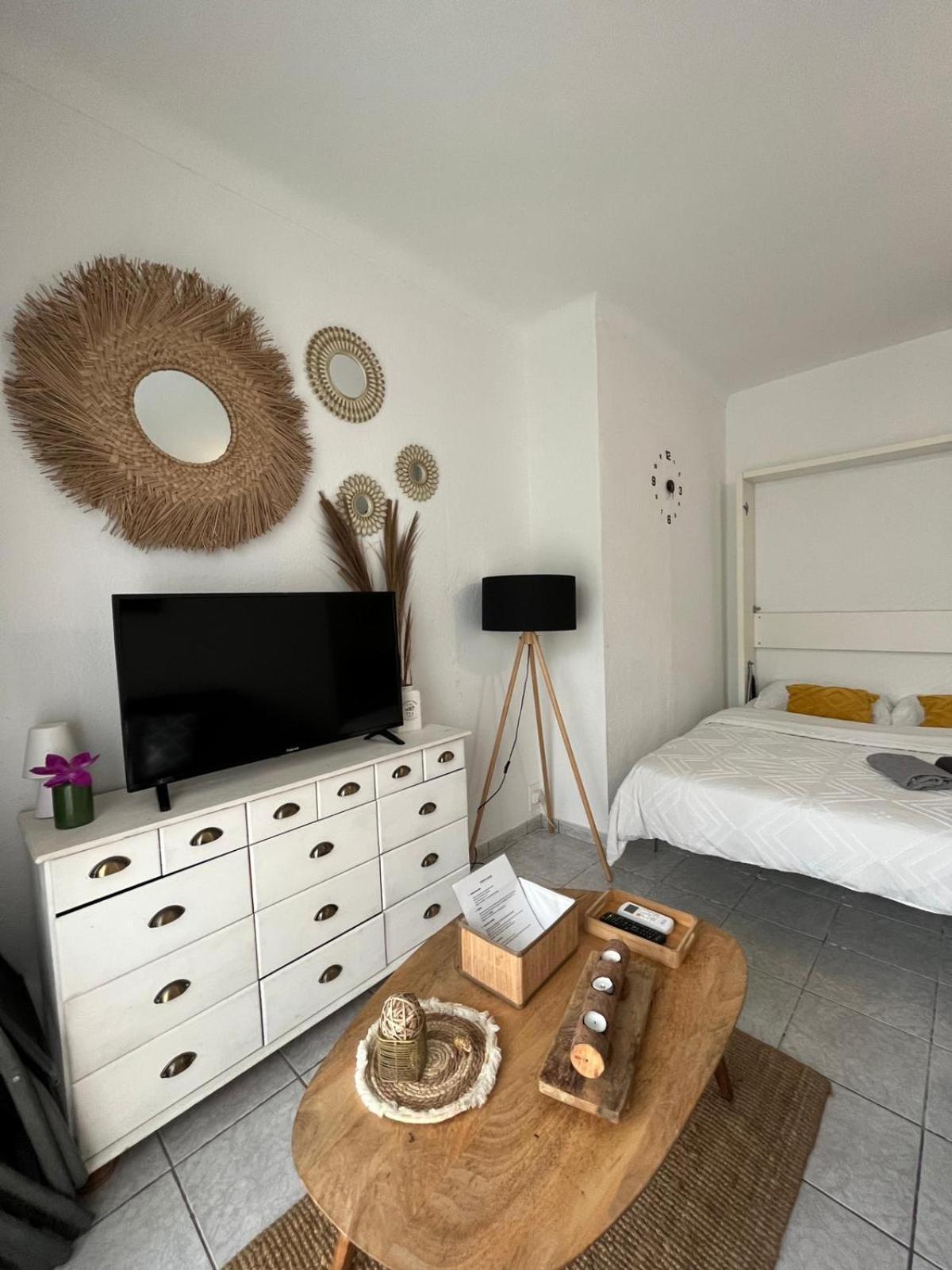 Appartement 20 Mts Plage, Pl Mediterranee, Vue Mer Parking Canet-en-Roussillon Exterior foto